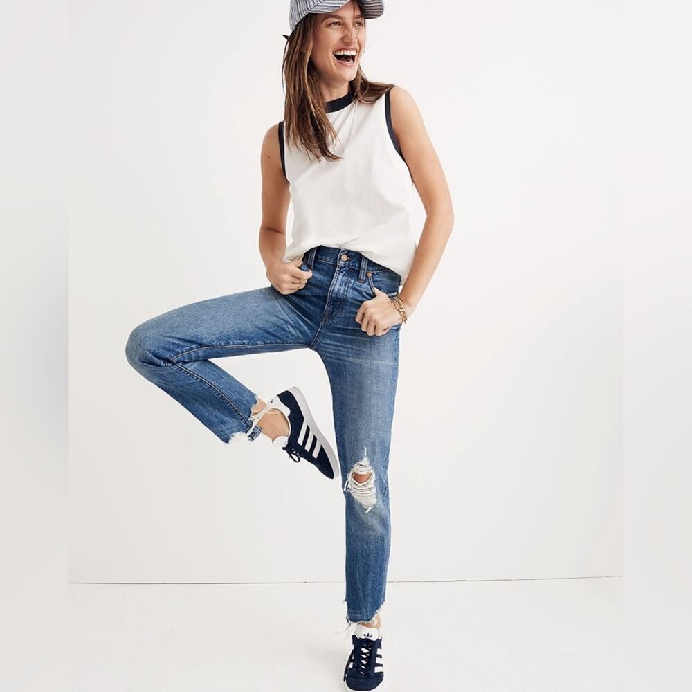 Madewell The Perfect Summer Jean: Destructed Edition.